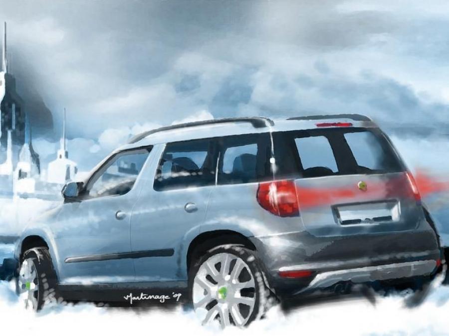  Skoda Yeti 2009 года  (фото 9 из 67)